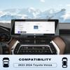 2023 2024 2025 Venza Screen Protector - For Toyota Venza (XLE/Nightshade Edition/Limited) 12.3Inch Touchscreen, 2025 Venza Accessories 9H Tempered Glass Infortainment Cover Anti-Fingerprints Scratch view 2