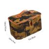DIYEAH 1Pc DSLR Camera Bag Professional Carrying Case with Extra Pockets for Lens Accessories Comfortable Texture for Storage of Tablet and More Camouflage view 2