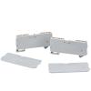 100Pcs D-PT1.5-QU End Cover for PT 1.5-QU Din Rail Terminal Blocks Plate Caps L63.8H24.6W2.2mm view 1