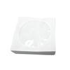 DIYEAH 100 Pcs CD Paper Bags with Transparent Window Dvd Storage Case for Home Cinema Portable Organizer for Music Movies Convenient Video Storage White view 1