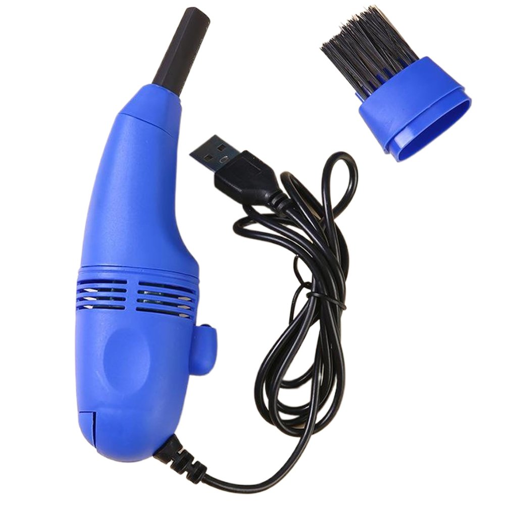 Nirelief Keyboard Vacuum Cleaner Portable Mini Desktop Vacuum Long Lasting Handheld Cleaner with USB Cord, Nozzle  Brush, Mini for Cleaning Laptop Dust, Hair, Crumbs