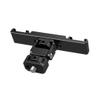 NovelGoal Dual Cold Shoe Extension Bar Bracket w 1/4" Thread & Cable Slot - Extender for Monitor LED Light Camera Cage (with 1/4 ARRI-Standard Rotation Expansion Base) view 4