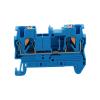 100pcs Din Rail Terminal Block 7 Colors PT-2.5 Spring Electrical Push in Terminal Strip Block Connector PT2.5 Wiring Conductor(Green) view 3