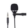 EBTOOLS 3.5mm Lavalier Microphone, Omnidirectional Wired Wearable Mic, Noise Reduction Lav Lapel Mic, for Vlog Interview Streaming Lectures Broadcasters view 1