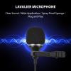 EBTOOLS 3.5mm Lavalier Microphone, Omnidirectional Wired Wearable Mic, Noise Reduction Lav Lapel Mic, for Vlog Interview Streaming Lectures Broadcasters view 2