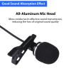 EBTOOLS 3.5mm Lavalier Microphone, Omnidirectional Wired Wearable Mic, Noise Reduction Lav Lapel Mic, for Vlog Interview Streaming Lectures Broadcasters view 3