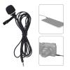 EBTOOLS 3.5mm Lavalier Microphone, Omnidirectional Wired Wearable Mic, Noise Reduction Lav Lapel Mic, for Vlog Interview Streaming Lectures Broadcasters view 4