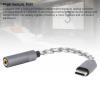 Vikye USB Type C to 4.4mm Balanced Audio Adapter, USB C Male to 4.4mm Female HiFi Headphone Jack, 384KHz/32bit Portable HiFi Headphone Adapter view 3