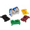 10pcs Din Rail Terminal Block PT-2.5 Push in Terminal Connector Spring Screwless Electrical Wire Conductor PT2.5 Wire Connector(Red) view 2
