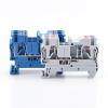 10pcs Din Rail Terminal Block PT-2.5 Push in Terminal Connector Spring Screwless Electrical Wire Conductor PT2.5 Wire Connector(Red) view 4