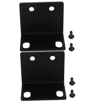 BESPORTBLE 2sets 2pcs Decorative Corner Bracket for Cabinets Shaped Bracket for Microphone and Speaker Stands Stylish and Functional Audio Protection Easy Installation with Included 2pcs*2