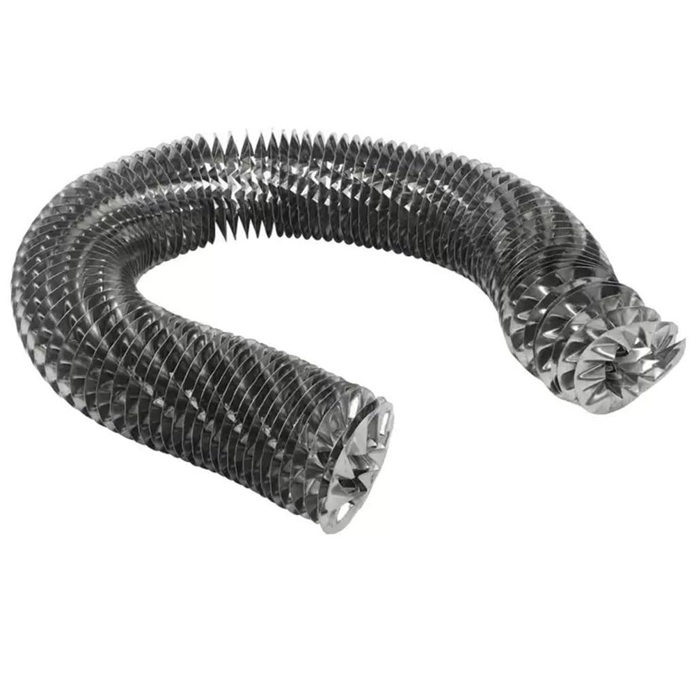 1PCS 1M Stainless Steel Spiral Hollow Fin Heat Sink For Tubular Cooling Tube Heat Conduction Heating Fin Tube Drying Radiator Parts(ID 25mm height 7mm)