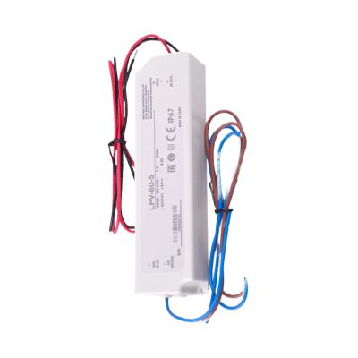 LPV-60-5 5V 8A 40W IP67 Waterproof Switching Power Supply for LED Lighting, Industrial Equipment & Outdoor Applications