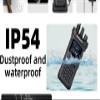 MKMXPTT MK-628 Long Range Ham Radio 20W Two-Way Radio with Digital Display NOAA Weather Receiver 999 Channels 1.77" Screen view 2