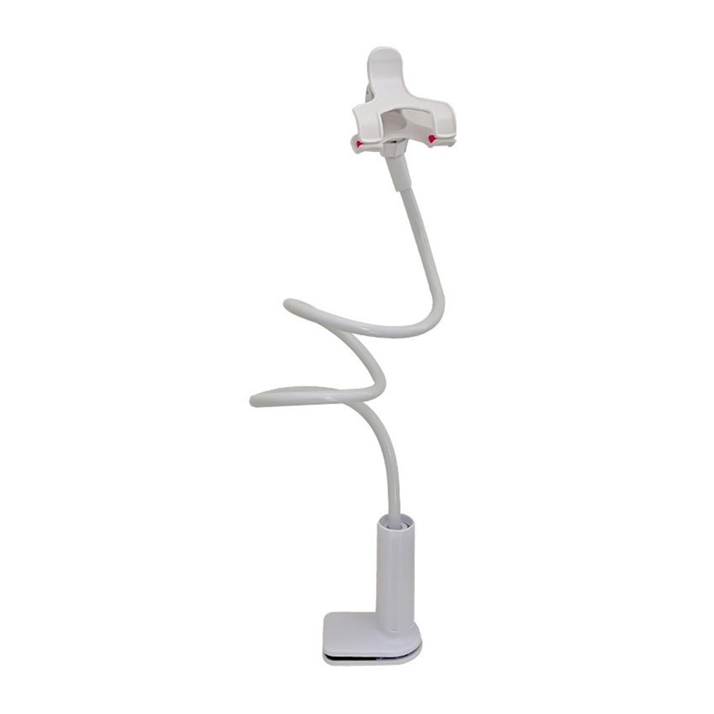 Bedside Desktop Mobile Clamp Bracket Flexible Long Lazy Person Bracket with Handle Overhead Bracket