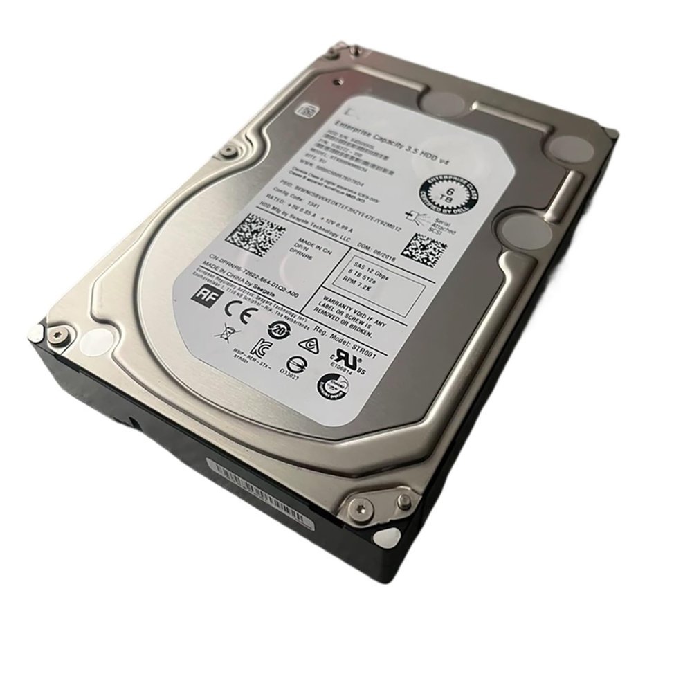 EDRIWYIM 1Pcs for ST6000NM0034 HDD 6TB SAS Server Hard Disk 0PRNR6