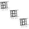 Lurrose 2sets 3pcs Internal Drive Tray Hard Disk Mounting Bracket Kit for Desktop Computer Chassis Easy to Install Industrial Grade Reliable Hard Drive Support 3pcs*2 view 1