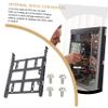 Lurrose 2sets 3pcs Internal Drive Tray Hard Disk Mounting Bracket Kit for Desktop Computer Chassis Easy to Install Industrial Grade Reliable Hard Drive Support 3pcs*2 view 4