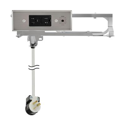 Brixwell QHWZ-003 Docking Drawer,Blade Stainless Steel Finish