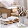 DIYEAH USB Gooseneck Reading Lamp 20LED Flexible Bedside Night Light Adjustable USB Laptop Light for Home and Dorm Reading view 4