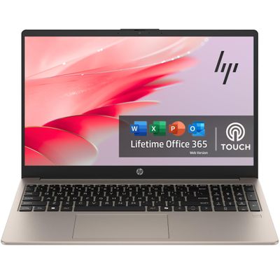 HP 15.6 FHD Touchscreen Laptop with Office 365 for The Web, Intel 8-Core I3 (Beat i5-1155G7), 8GB RAM, 768GB Storage(256GB SSD and 512GB External), Windows 11 w/o Mouse