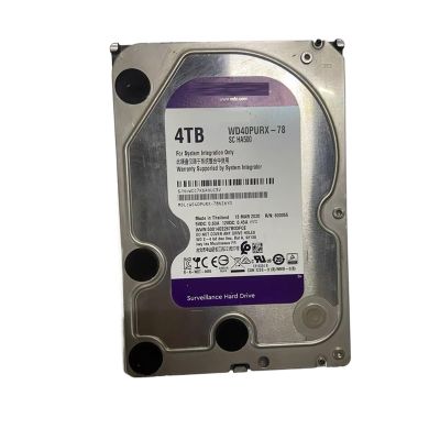 EDRIWYIM 1Pcs WD40PURX 4T for 3.5" Hard Disk Des-ktop Enterprise Server 5400 RPM SATA HDD