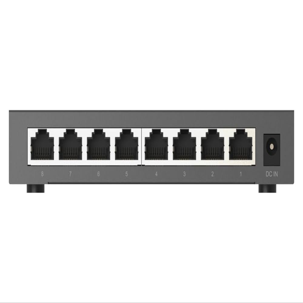 QNAP 8-Port 2.5GbE Unmanaged Switch (QSW-1108-8T-R2-US)