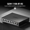 QNAP 8-Port 2.5GbE Unmanaged Switch (QSW-1108-8T-R2-US) view 2