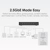 QNAP 8-Port 2.5GbE Unmanaged Switch (QSW-1108-8T-R2-US) view 4