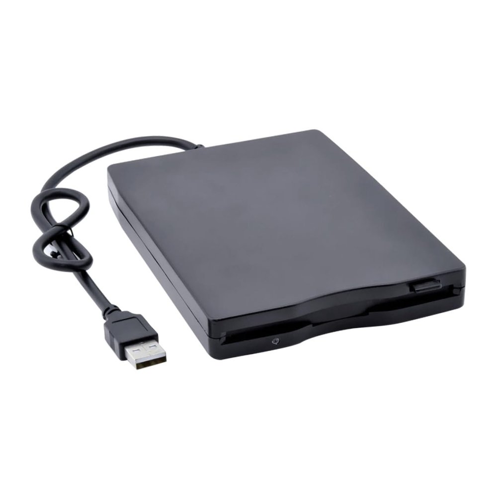 NUOBESTY External Hard Drive for Laptop USB Floppy Disk Driver Compact Design Fast Data Transfer Portable and Lightweight