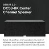 ELAC DC53BK Debut 3.0 Center Channel Speaker - Black view 2