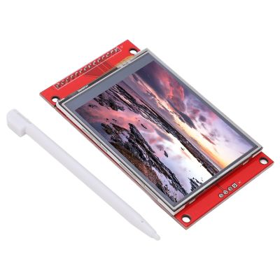 2.8 Inch SPI LCD Touch Panel Module ILI9341 240x320 Display with Voltage Stabilized IC for 3.3V/5V Supply Multicolored 65K Display (with Minimum Touch 9 IO Drivers)