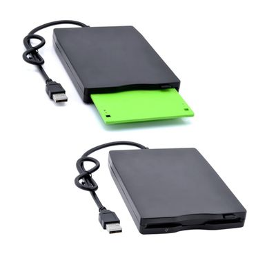 NUOBESTY Portable USB External Diskette Drive for Data Transfer Lightweight Floppy Disk Driver Compatible with Windows and More Compact Design for Easy Carrying
