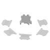 100pcs End Cover D-UK 2.5 for Terminal Block UK-2.5B End Plate Din Rail Terminal Blocks Accessories End Cap D-UK2.5 view 3