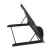 Angoily Adjustable Foldable Laptop and Tablet Stand for Artists Six-Level Height Adjustment Compatible Portable Black Design view 4