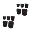 COHEALI 2sets 5pcs Camera Lens Case Bag Shockproof Neoprene Protection for Dslr Lenses Secure Transport with Belt Loop Clip Durable Lens Pouch for Outdoor Use 5pcs*2 view 1