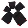 COHEALI 2sets 5pcs Camera Lens Case Bag Shockproof Neoprene Protection for Dslr Lenses Secure Transport with Belt Loop Clip Durable Lens Pouch for Outdoor Use 5pcs*2 view 3