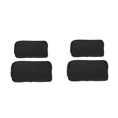 NUOBESTY 4pcs Digital Accessory Organizer Bags for Charger Usb Cables Earphones Large Storage Pouches for Travel and Home Use