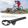 Cerlyiont Bike Computer Mount, Bicycle Computer Handlebar Mount, Out Front Mounts for Integrated Bicycle Handlebar, with 4 Adapters and Clamp for Riding view 2