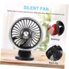 Angoily Car Fan with Light Vehicle Cooling Fan for Car Air Conditioning Lightweight Design for Home Office and Travel Use view 3