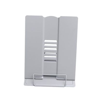 Angoily Tablet Adjustable Bracket Metal Reading Frame for Books Multifunctional Holder for Reading Stand Prevent Myopia for Home Office Dorm Library Large Grey