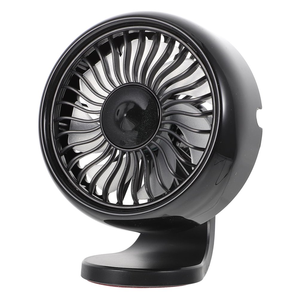 Angoily Car USB Fan Silent Cooling Fan for Summer Professional Vehicle Air Conditioner for Home Office Travel Convenient Compact Design Strong Wind Low Noise