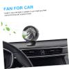 Angoily Car USB Fan Silent Cooling Fan for Summer Professional Vehicle Air Conditioner for Home Office Travel Convenient Compact Design Strong Wind Low Noise view 4
