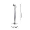 Tofficu 360Degree Camera Mount Bracket Telescopic Holder for Outdoor Security CCTV Durable Wall Holder with Swivel and Tilt for Flexible Positioning view 2