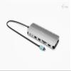 i-tec 4K Metal Nano USB-C Docking Station - 2x HDMI, 4x USB-C (10Gbps), 1x USB-A (10Gbps), 2x USB-A 2.0, Audio, SD/TF, 1Gbps LAN, PD 3.1 (140W) with Power Supply view 3