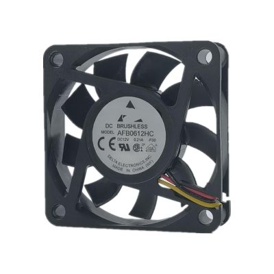 AFB0612HC DC12V 0.21a 6015 6cm Cooling Fan(2 Wires)