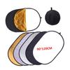 90 x 120CM 5-in-1 Oval Photography Reflector Kit for Professional Lighting Portable Diffuser Storage Pouch for Studio and Outdoor Photo Shoots view 2