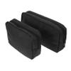 NUOBESTY 1set Electronics Travel Organizer Charger Case Bags for USB Cables Earphones Durable Compact for Home Travel Prevents Scratches Damage 2pcs view 1