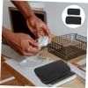 NUOBESTY 1set Electronics Travel Organizer Charger Case Bags for USB Cables Earphones Durable Compact for Home Travel Prevents Scratches Damage 2pcs view 3