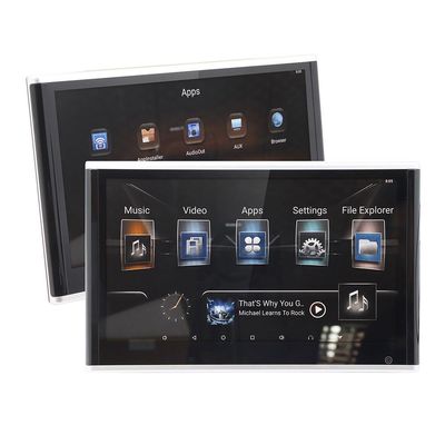 11.6" Android Headrest Monitor Tablet Touchscreen Portable Car TV,4+64GB Support Playback 4K Video Mirroring Sync Screen Phone Wireless Control Bluetooth HDMI/WiFi/SD/USB Video Player